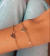 Pulsera simple corazón