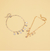 Tobillera estrellas con strass