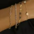 Set de pulseras corazones , estrellas y brillos - comprar online