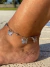 Pulsera/tobillera mariposas texturizadas - tienda online