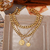 Choker maxi Cadena con medallones - comprar online