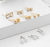 Aros Pack de 9 pares perlitas y brillantes - OBSESSED Accesorios