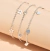 Pulsera/Tobillera hearts and stars (set 2)