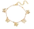 Pulsera/tobillera mariposas texturizadas - comprar online