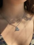 Collar paper plane - OBSESSED Accesorios