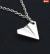 Collar paper plane - tienda online