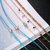 Set de tobilleras gemas de colores y ojito turco - OBSESSED Accesorios