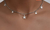 Choker estrellitas retro
