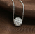 Collar BOLA DISCO plateada - comprar online