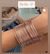 Brazalete hilos de acero
