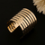 BRAZALETE BANDAS DORADAS