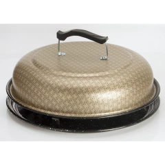 Parrilla Circular con Tapa Antiadherente JOVIFEL Grande - Ref : A3352280