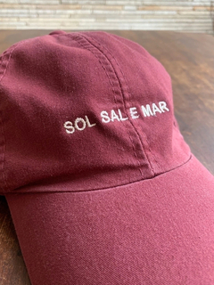 Boné SOL SAL E MAR marsala na internet