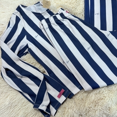 Pijama rayas en internet
