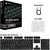 KIT DE TECLAS CORSAIR PBT DOUBLE-SHOT PRO