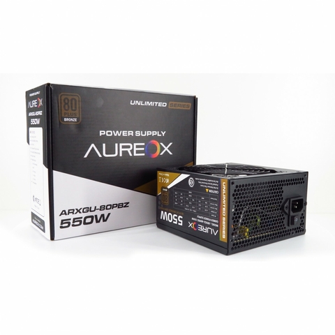 FUENTE AUREOX 550W CERTIFICADA 80+ BRONCE