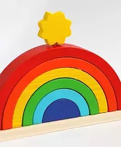 ARCOIRIS GRANDE CON ENCASTRE DE VERANO