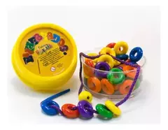 ENHEBRADO DE ANILLOS DE 30 MM. (Estuche) x 48 piezas