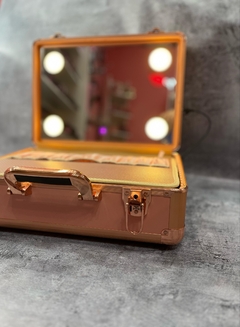 Maletín de maquillaje con luces led