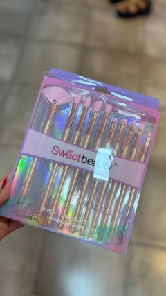Set de brochas Kiss Beauty x10