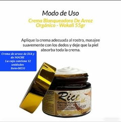 Crema Blanqueadora de arroz x12