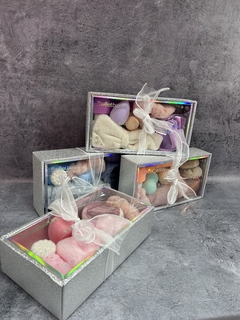 Set cepillo+esponjita+vincha+cepillo facial+chuleta - Mundo MakeUp