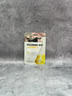 Mascarilla BIOAQUA ácido hialuronico + vitamina C