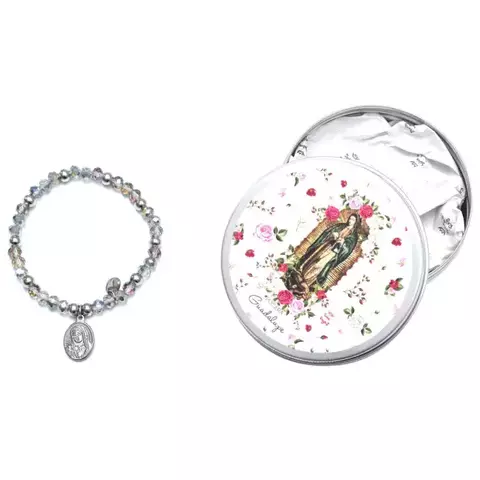 PULSERA ACERO GUADALUPE