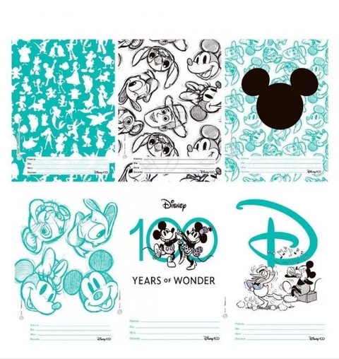 SEPARADOR CARPETA N 4 DISNEY 100 AÑOS