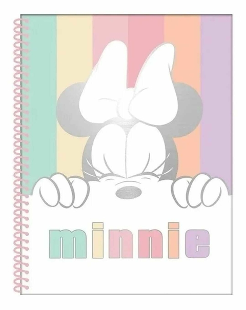 CUADERNO MINNIE PASTEL