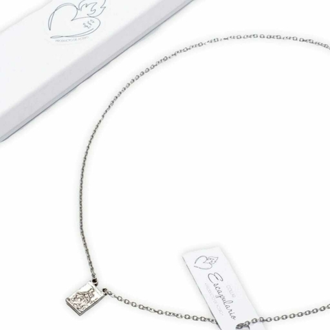 COLLAR ACERO ESCAPULARIO