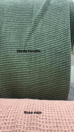 Manta Waffle - Tienda de Manteles