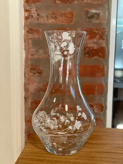 DECANTER GLASS WHITE