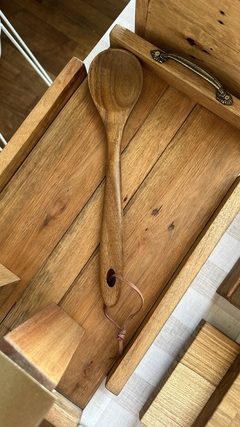 CUCHARA DE MADERA ACACIA
