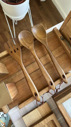 CUCHARA DE MADERA ACACIA - comprar online