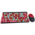 Combo Kit Teclado y Mouse Inalambrico Noga S5700 Qwerty - comprar online