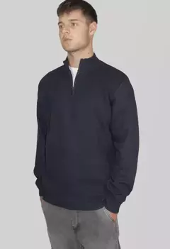 Sweater medio cierre Terra - tienda online
