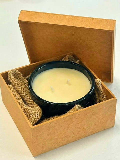 Vela em Cerâmica artesanal