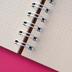 Cuaderno A5 Punteado "Sonríe" - alefavoretti