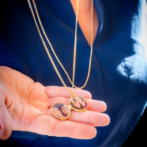 Relicário Positano - Banho em Ouro 18k ou Prata 925