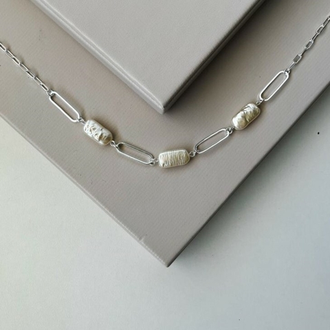 Colar Verano Tri- Banho em Ouro 18k ou Prata 925