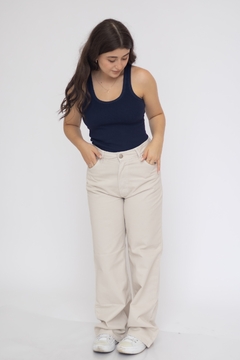 CALÇA JEANS ELENA MARFIM - comprar online