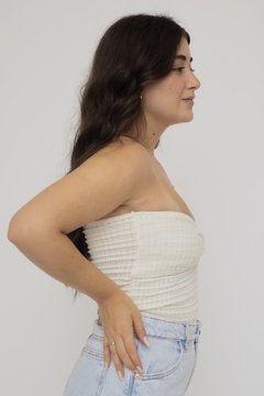 BLUSA LENA TRICOT OFF-WHITE - loja online