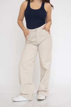 CALÇA JEANS ELENA MARFIM - USELAF