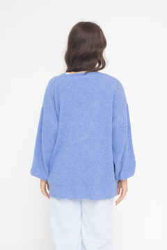 CARDIGAN EMMA TRICOT AZUL