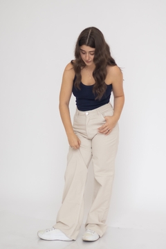 CALÇA JEANS ELENA MARFIM - loja online