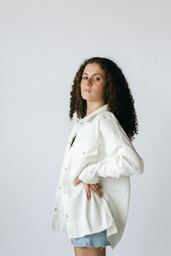JAQUETA COTELÊ OFF-WHITE na internet