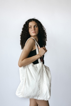ECOBAG COTELÊ OFF-WHITE