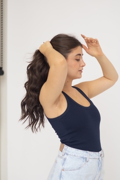 BLUSA REGATA ZOE AZUL MARINHO - loja online