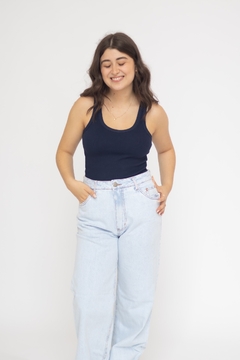BLUSA REGATA ZOE AZUL MARINHO na internet